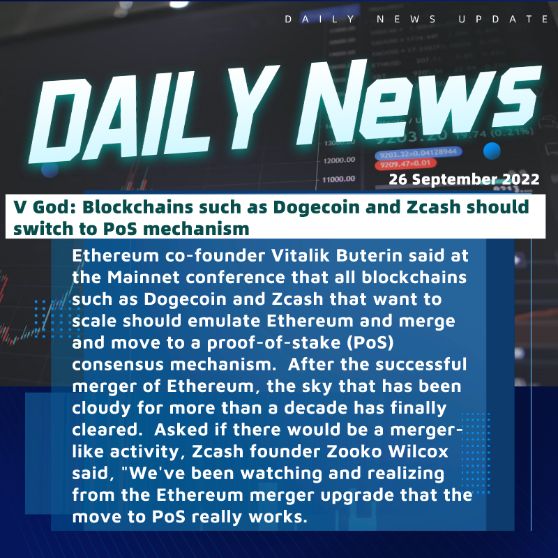 CoinMasterBC_'s tweet photo. #V-God: #Blockchains such as #Dogecoin and #Zcash should switch to Pos mechanism 

Follow @CoinMasterBC for more updates!📣

#cryptocurrency #crypto #cryptking #trader #bitcoin #bitcoinlife https://t.co/DUpGeOHjNv
