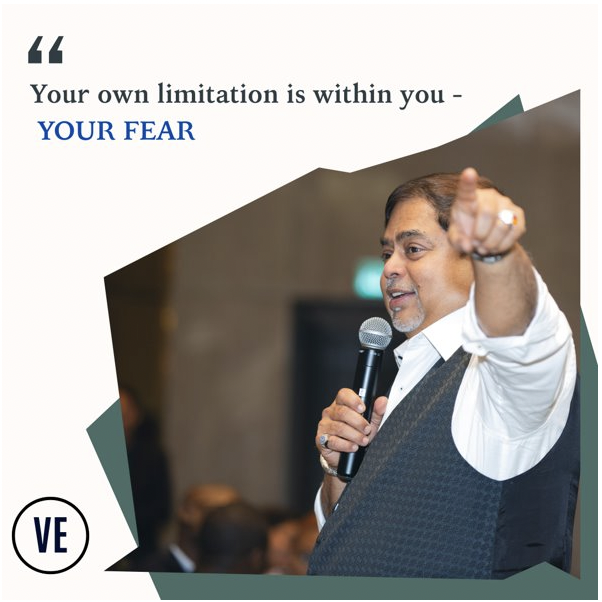 Being overly fearful will limit your success time and time again.​

#FacingFears