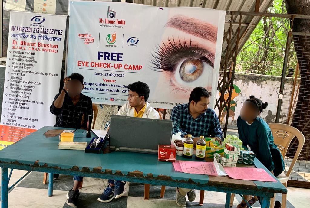 My Home India on Twitter "My Home India in Collaboration with Om Ayurveda Eye Care Center