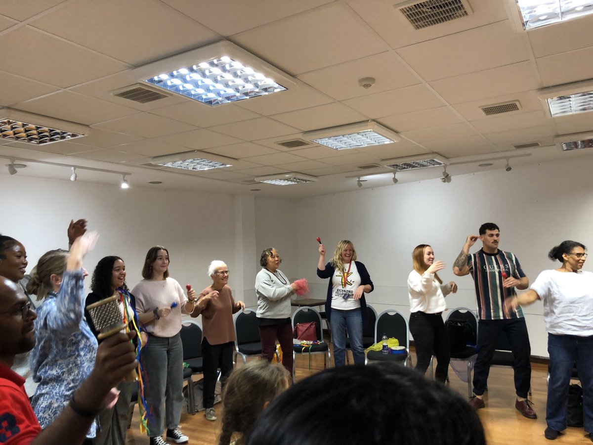 epsompcn's tweet photo. We had a great turn out at the Community Wellbeing event on Saturday and the most uplifting session with @IMMmusicUK @EpsomEwellBC https://t.co/EQBIMar4P2