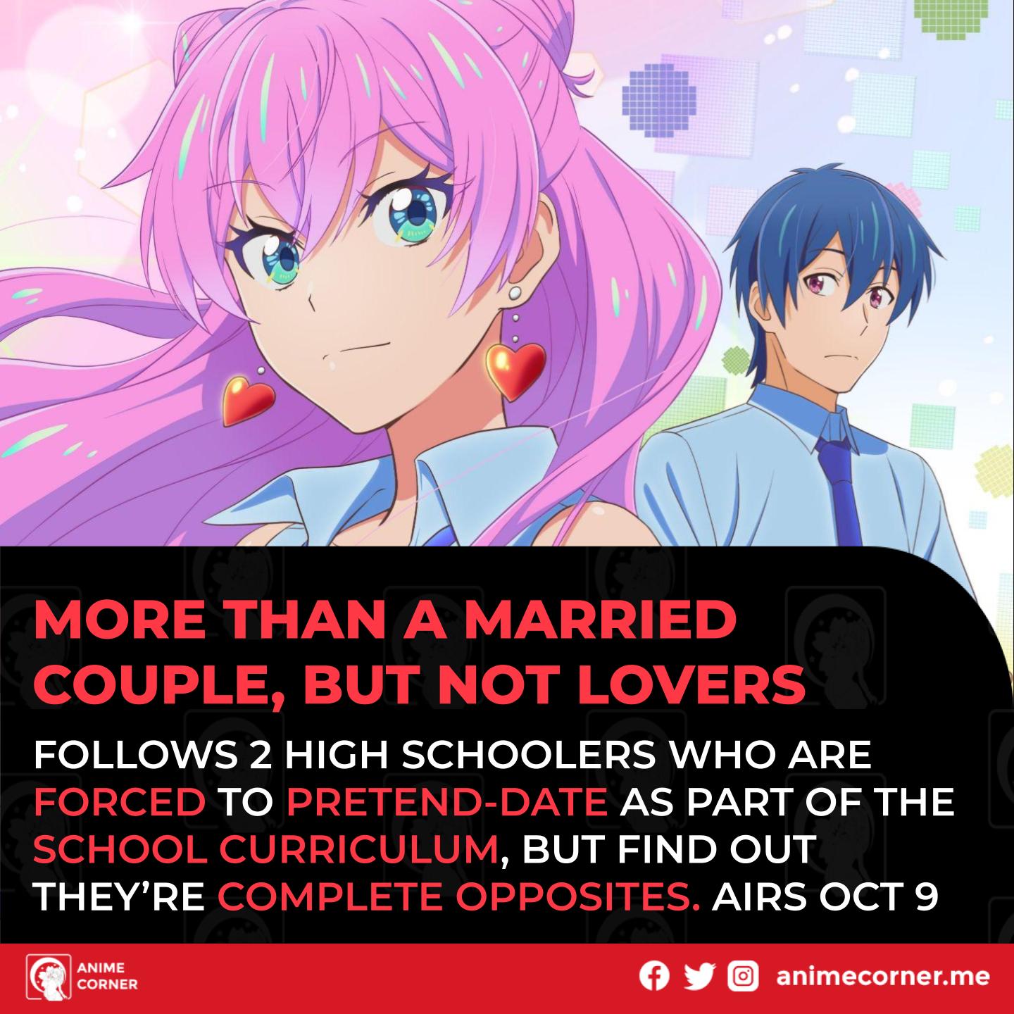 Anime Like More than a Married Couple, but Not Lovers.