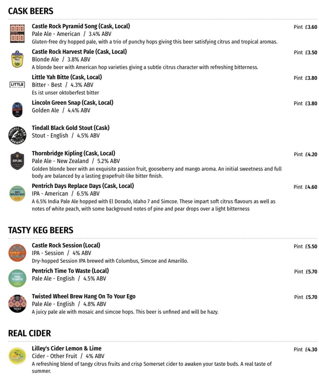 Alex_Pub_Derby's tweet photo. Cask today from @litbrew @CRBrewery @tindallbrewery @PentrichBrewing @LincolnGBrewing @thornbridge 🍻 https://t.co/3B6Oq0juow