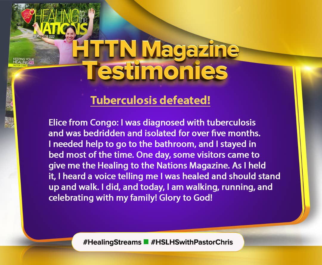 HEverywhere_'s tweet photo. TUBERCULOSIS HEALED!!!!
You could be the reason someone gets healed today! Simply click https://t.co/RFK7o4xf37
To take Healing To The Nations beyond your local environment, start here ππ½ https://t.co/T3GB7I89mh
#spreadfaith #spreadfaithcampaign
#healingtothenations https://t.co/nUjxAZGJB6