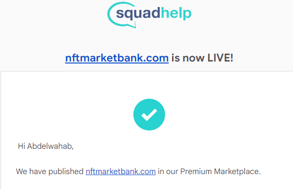 Vollabs🗯 (@aharwachi) on Twitter photo NFTmarketBank.com ,
Another one in <a href="/squadhelp/">Atom.com (now @atomHQ)</a> Premium Marketplace published today
#Domains #DomainNameForSale #domainsforsale #NFTs #NFT #NFTCommunity #NFTMarketplace #NFTsales NFTmarketBank.com ,
Another one in <a href="/squadhelp/">Atom.com (now @atomHQ)</a> Premium Marketplace published today
#Domains #DomainNameForSale #domainsforsale #NFTs #NFT #NFTCommunity #NFTMarketplace #NFTsales