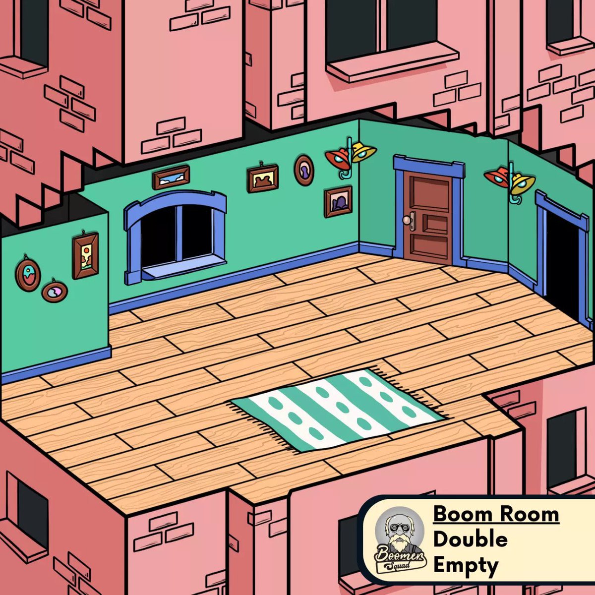 CroBobAdventure's tweet image. 🧹SWEEP THE FLOOR CONTEST🧹 

1 BOB = 1 Ticket🎟️ 

Buy: app.ebisusbay.com/collection/bob…

🎁 REWARDS:
🏆TOP sweeper: Double sized Boom Room
💰10 random BOBs 100CRO (1 wallet can win multiple times)

🤑50CRO among all interactions

1 WEEK⏳ 
#cro   #CronosNFT @BOOMROOMSCRO @BoomerSquadNFT1