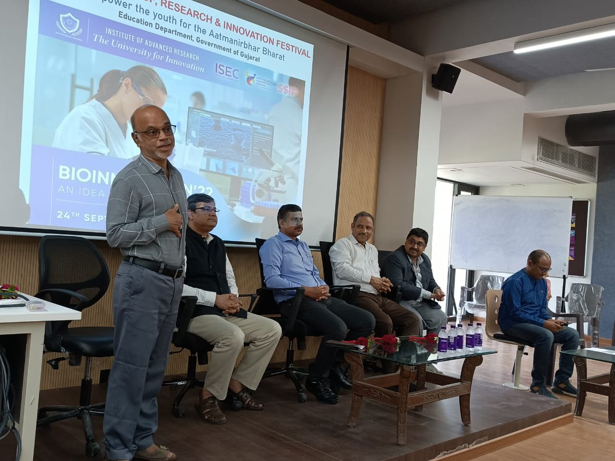 iaruniversity's tweet photo. Organized an idea competition- Bioinnovation'22, on 24th September 2022 Under IIC/SSIP program schemes

#ideacompetition #Biotechnology #Bioengineering #Bioinnovation22 #innovation #StudentInnovation #innovations #presentationskills #presentations  #idea #ideas #design #patterns https://t.co/P9OBHOqTOl