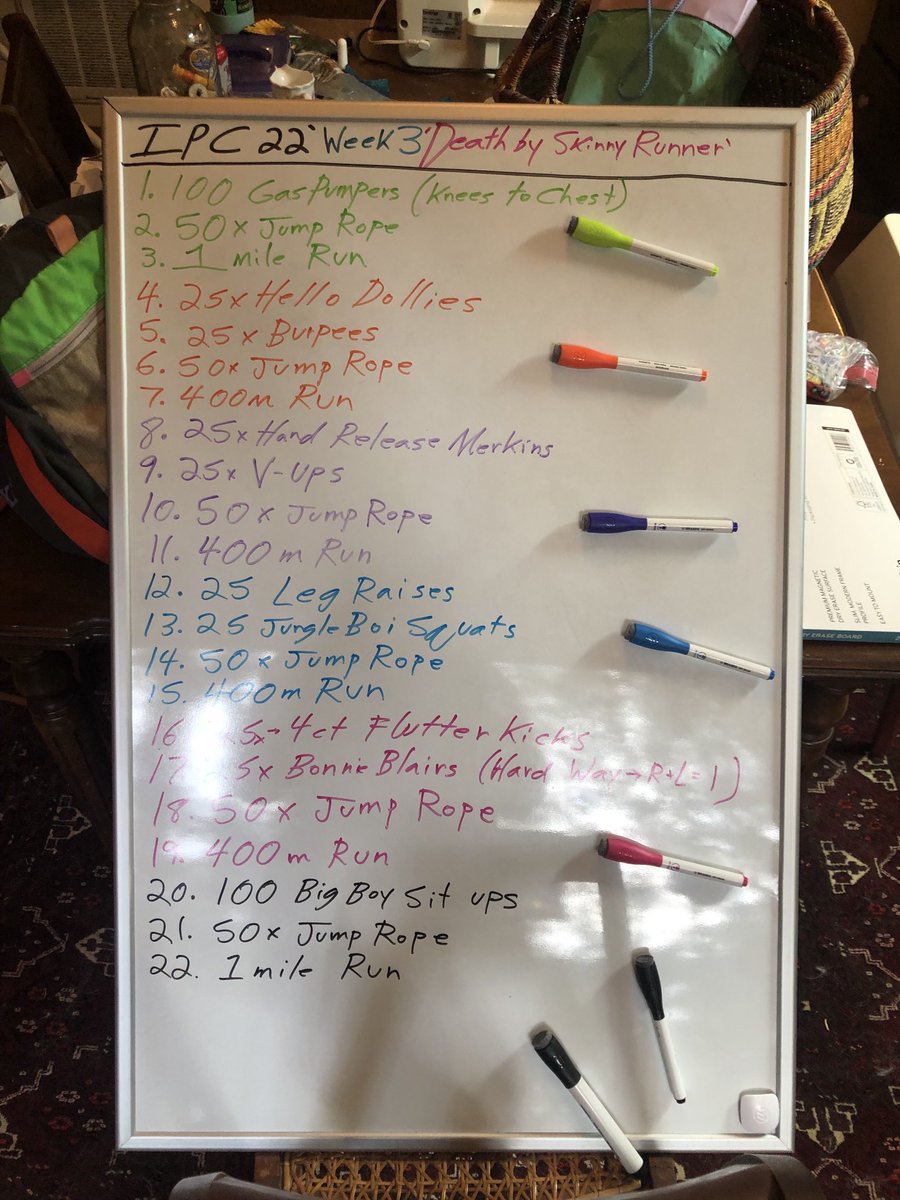 #IPC2022 ⁦<a href="/F3IronPax/">F3Nation-IronPax</a>⁩ Really enjoyed giving er’ a go!  Thanks ⁦<a href="/F3Greenwood/">F3 Greenwood</a>⁩ for the well versed variety!  Feeling stoked for the whole day because of the spring in my step from this WOD!