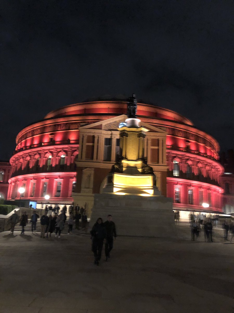AdamProtz's tweet photo. Very, very covid delayed birthday present last night 🎼🎵🎻🎺🥁 #redleaderstandingby https://t.co/mBOWntqXC6