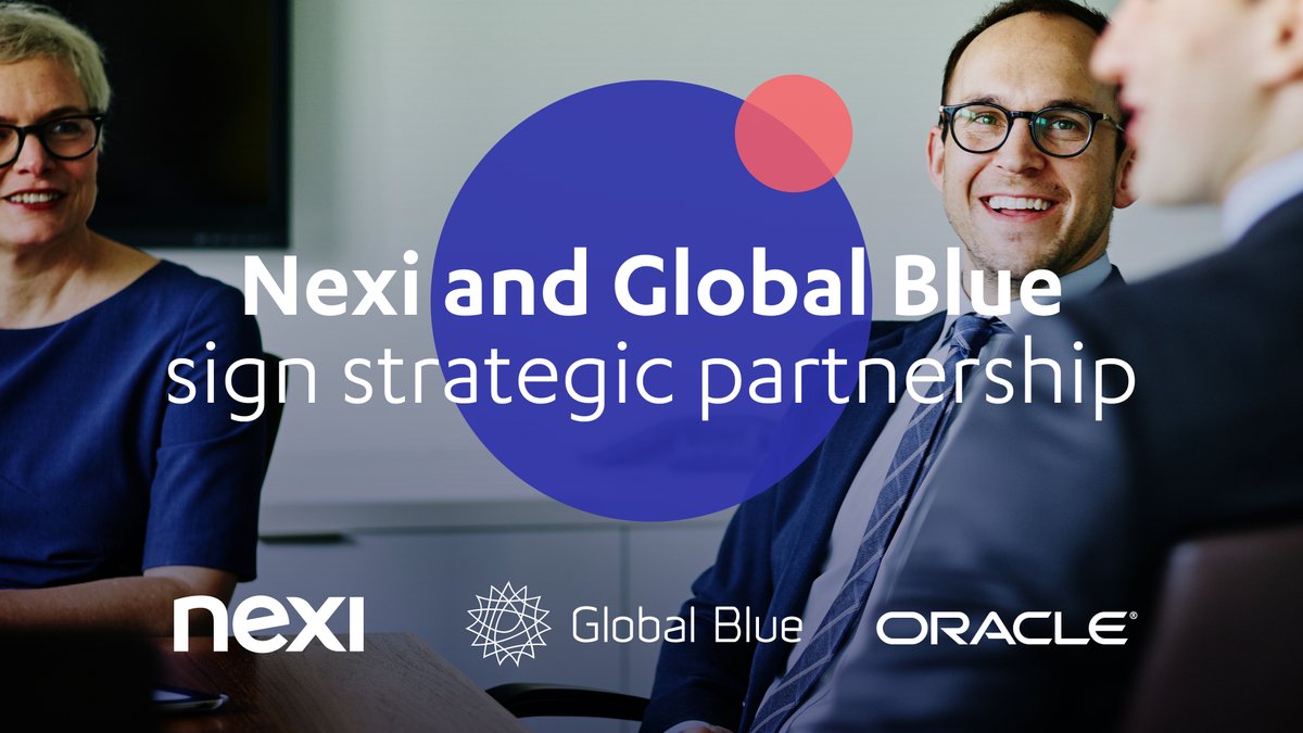 nexigroup's tweet photo. We have signed a new #partnership with @GlobalBlueGroup and Oracle®, designed to benefit the hospitality, food and retail sectors by integrating Nexi’s payment solutions into Oracle® platforms.
More on the news at https://t.co/p36J4P6ifc

#paymentinnovation https://t.co/2twGSmSCMQ