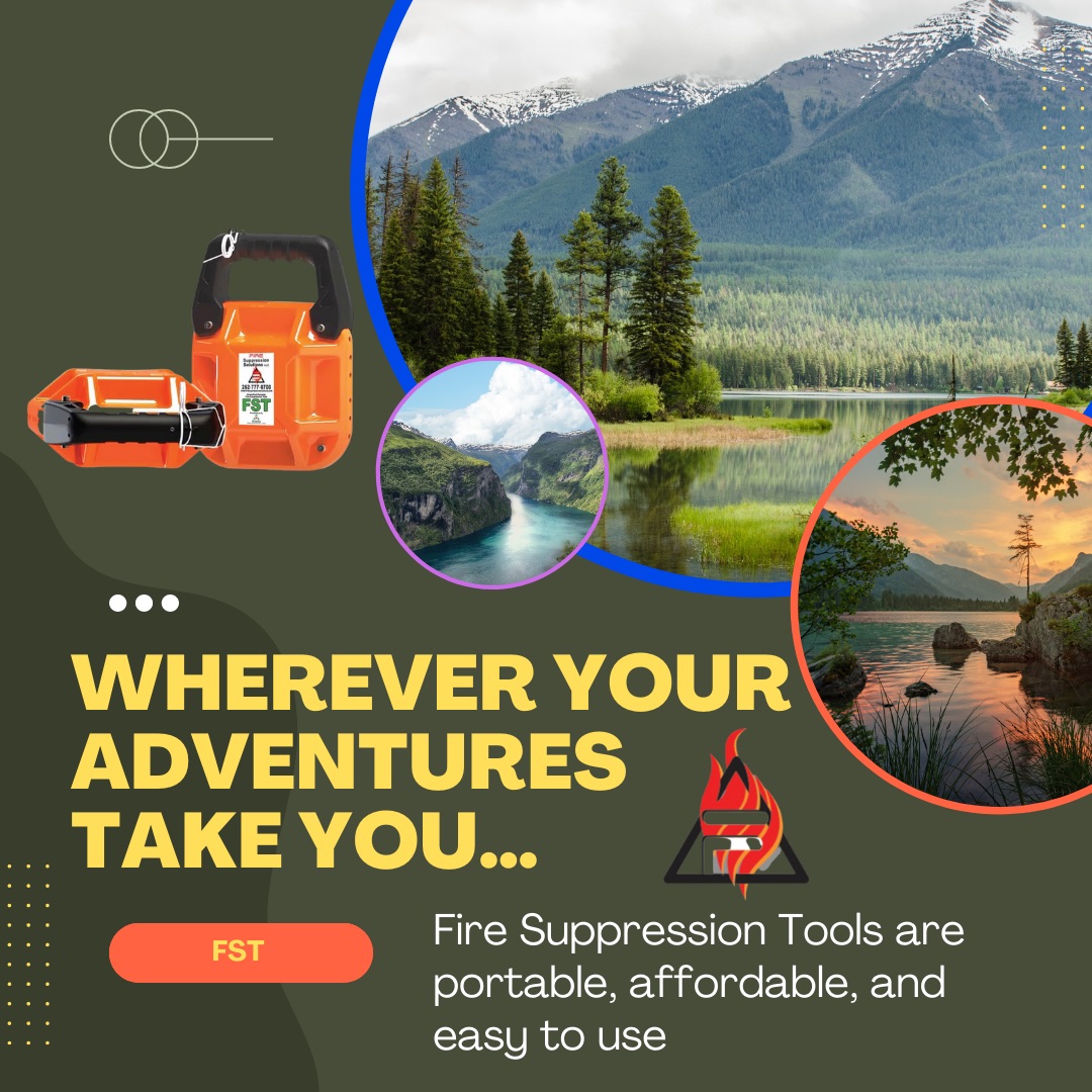 Fire_ss_'s tweet photo. Fire Suppression Tools are portable so you can take them with you to wherever your adventures lead you #adventures #road #roadtrip #portable #portableunit #fst #fightingfire #fire #fireprotection #camping #camp #outdoors #vacation #cabin #lake #fishing #safety #safetyplanning https://t.co/xYwKLbnz77