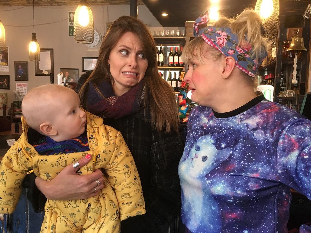 ScreamWithLaugh's tweet image. Hey ! Look who it is @bbcstrictly star @EllieJaneTaylor at our north London (baby not comedians own)! Come to this weeks show @TheBedfordPub @ThreeCheersPubs and you never know you might see next years strictly stars Wed 28th Sept see link in bio !