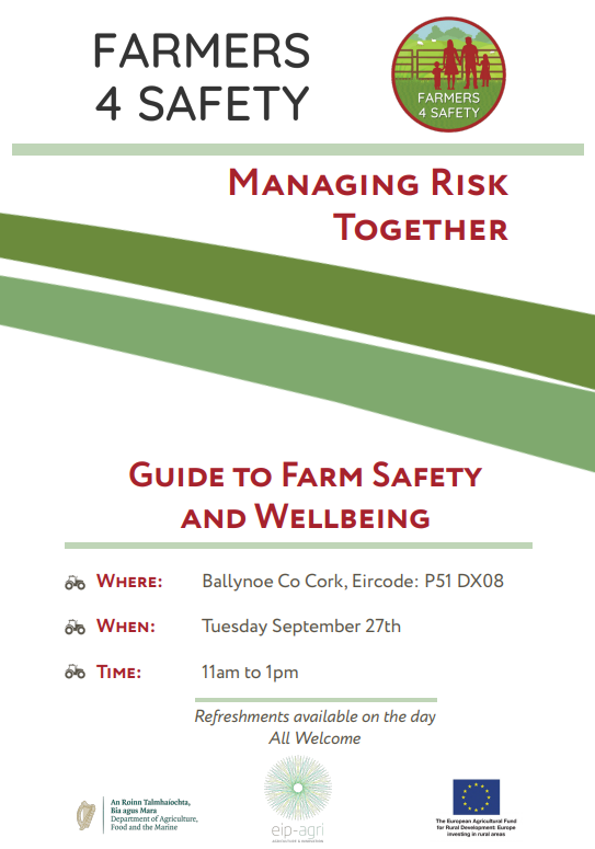 irishrurallink's tweet photo. We look forward to the visit of all of you tomorrow in a new event by the hand of @Farmers4Safety in Ballynoe Co Cork of 11am to 1pm
#Farmers4Safety #events #ruraltransformation #ruralsafetyandwellbeing #ruralevents #RuralEmpowerment https://t.co/wCcg0B4TBk