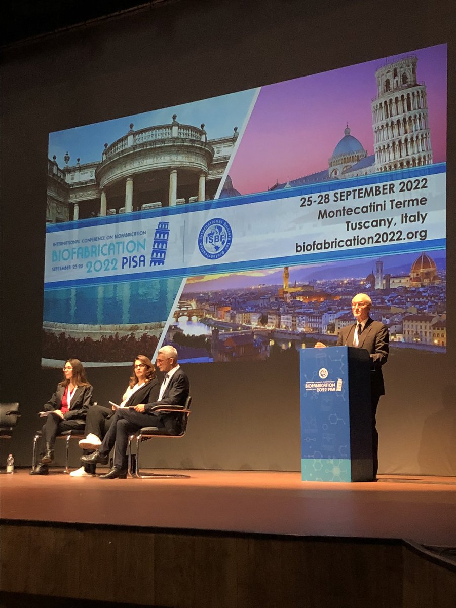 CostanzaDaddi's tweet photo. Few highlights from the first day of the @Biofab2022 Biofabrication 2022 Conference in Montecatini-Terme, Tuscany! What an exciting day, followed by an amazing Welcome Cocktail at Terme Tettuccio!
Looking forward to what the second day of Conference will offer 🤩 #biofab22 https://t.co/9RxXLE4IYz