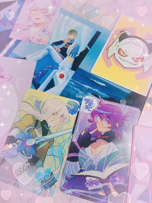 ill post my cf loot little by little ;w; starting from trades &amp; gifts from friends!!  also got the loveliest comm of my ocs from duren ueueuee 