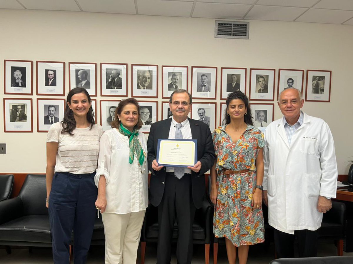 FHS_AUB's tweet photo. The #DeltaOmega #HonorarySociety in #PublicHealth selected Dr. Abdul Rahman Bizri for #induction as an honorary member. This award represents his dedication to and leadership in Public Health highlighted by his management of the national COVID-19 vaccination campaign. https://t.co/1428DzM99x