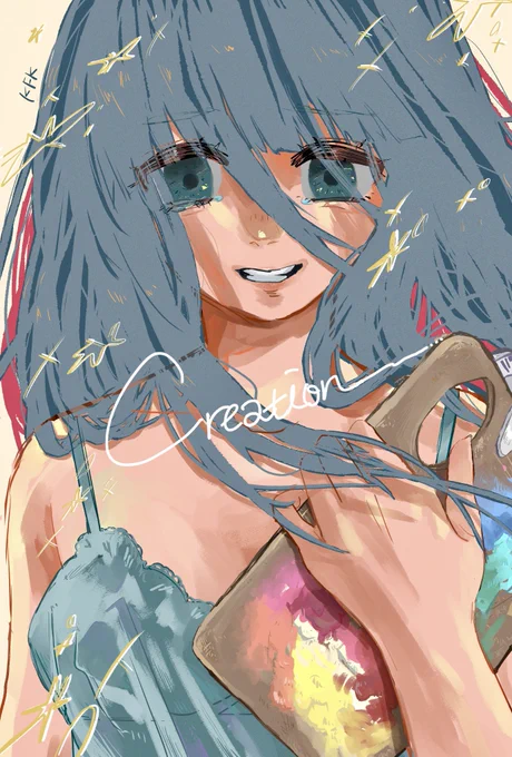 正気の沙汰ではないけれど私これしかないから#illustration 