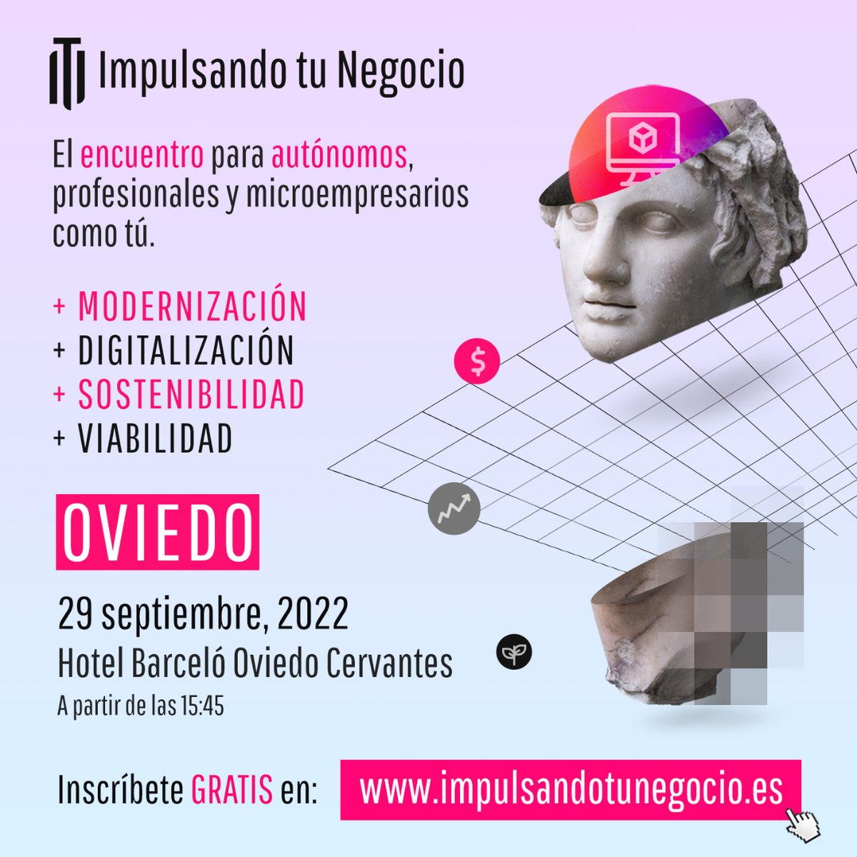 ¡Ponte al día y descubre las herramientas que necesita un autónomo para digitalizar un negocio en este evento gratuito!@SageSpain nos acompañará 📢¿Cuándo?29 sept📍
impulsandotunegocio.es/event/impulsan…