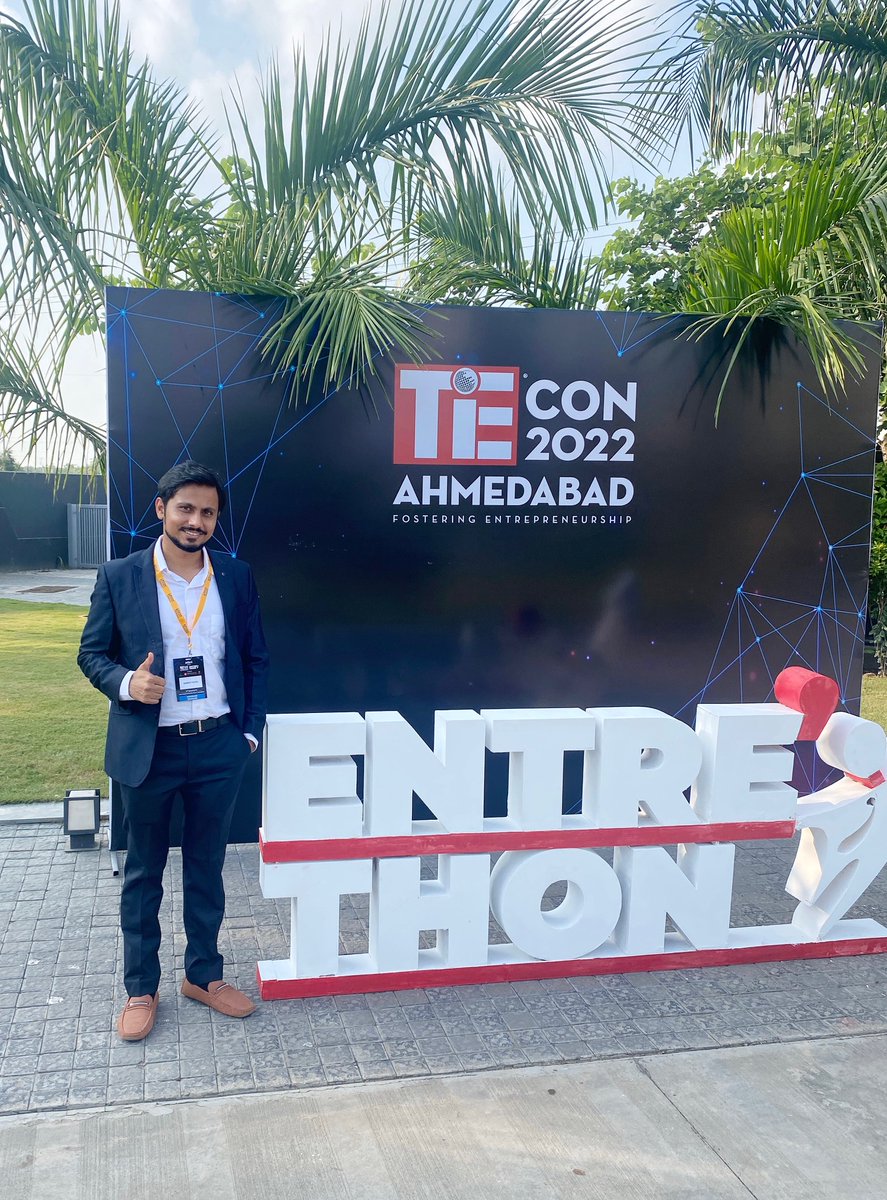 sanketupatel's tweet photo. TiECON Ahmedabad 2022 - Entre’ thon - Event based on theme of Marathon of #Entrepreneurship

Wonderful experience to hear business insights from Mr. Narayana Murthy, Founder of Infosys and other industry leaders.

#TiECONAhmedabad #TiECON2022 #Startups @glidemtech @tieahmedabad https://t.co/KSjratd8OT