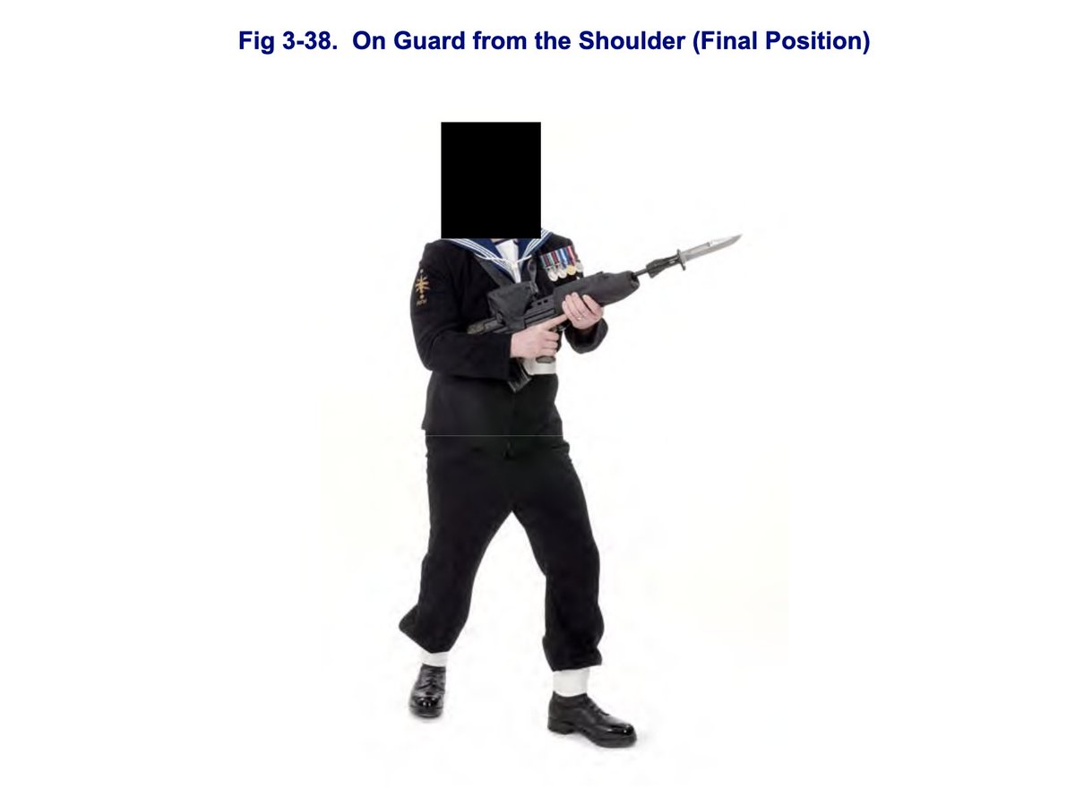 WhatDoTheyKnow's tweet photo. #FOI Redaction of personal data @RoyalNavy style! From the Royal Navy Ceremonial and Drill manual which was released via @WhatDoTheyKnow  https://t.co/XBLqGRRwhF https://t.co/Ez6Q2uluR3