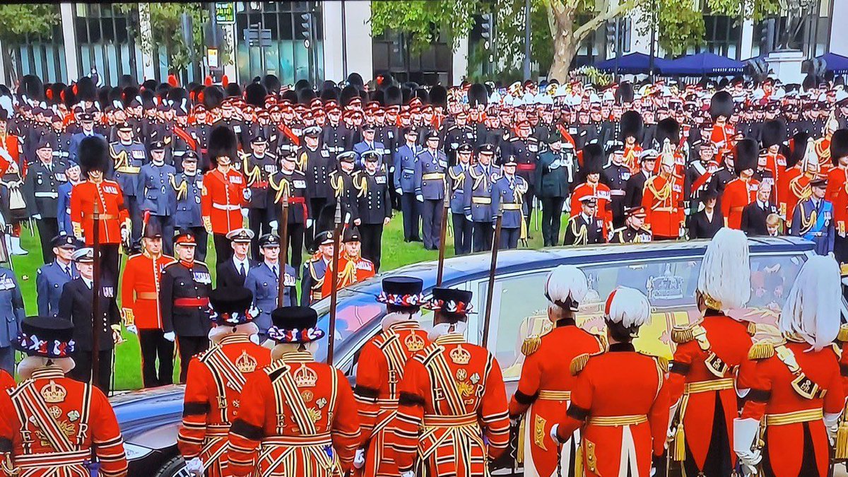 On our final day of Royal Mourning @RAF_Marham as we reflect on the 45 amazing years that Her Late Majesty was Honorary Air Commodore of the station, I thank my incredible team for giving Her Late Majesty the send-off she deserved – an honour that will stay with us forever.