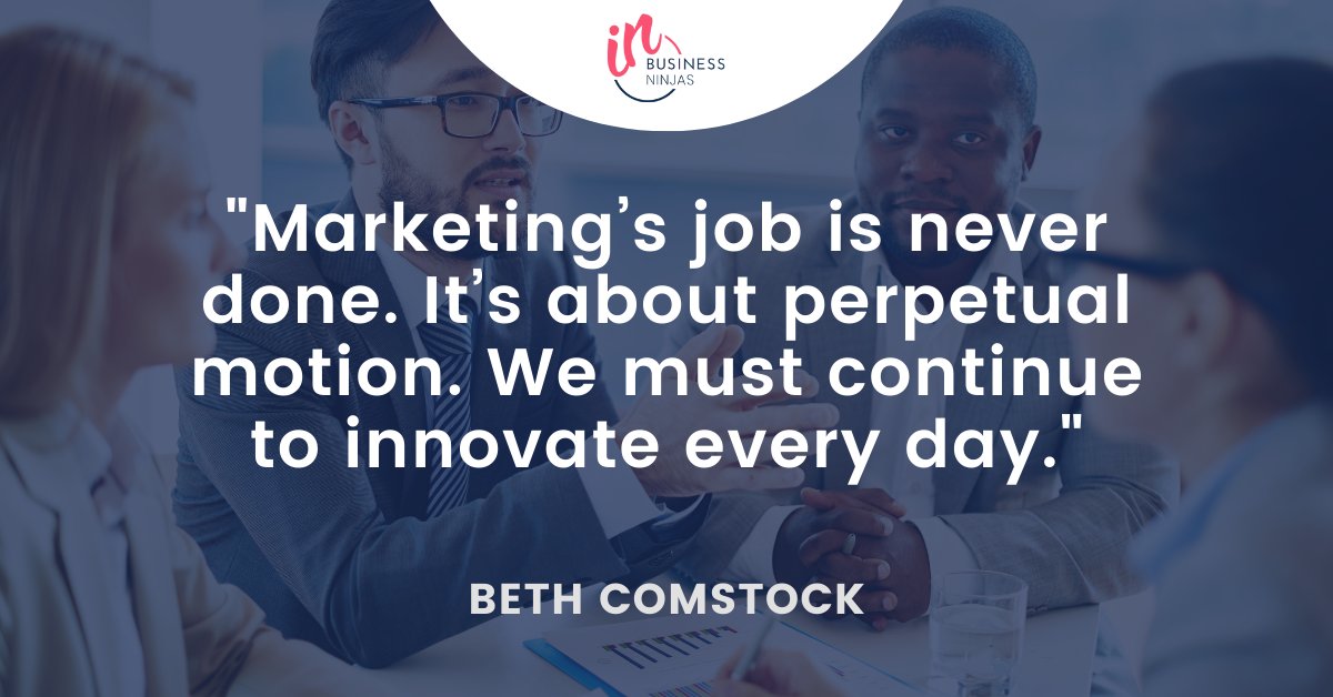 🤩 If you want to succeed in your marketing strategy, especially on social media, then you must keep innovating every day!

Always bring relevant content to your audience and listen to what they are looking for. ✅

#InBusinessNinjas #LinkedInForBusiness