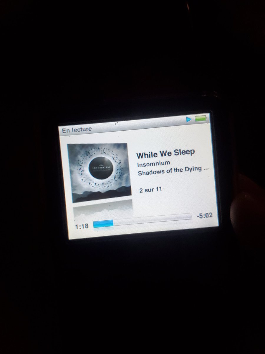 alexiogrenier's tweet photo. This is good 🎵❤️
#Insomnium #music #melodicdeathmetal #morning #motivation #earlybird #métal #makesme #happy https://t.co/2Q5U4QoydZ