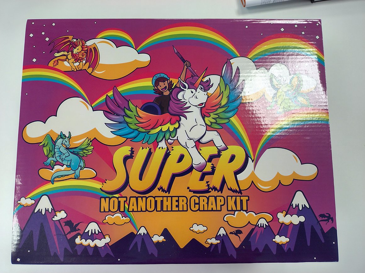 Traumfalke's tweet photo. Heute Abend gibts ein unboxing vom #SuperNotAnotherCrapKit von der lieben @NerdECrafter im Stream auf #TwitchDe ab 20 Uhr. Danach werden weiter Drachen Spielfiguren von #FlameCraft von @cbalchemy angemalt. https://t.co/13D2S1F3Cl