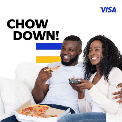 They say food tastes better when you’re not the one who made it. 

So, why not order a meal while streaming your fav show - you can do both! Order a meal, and renew your movie streaming subscription with your Visa card 😉

#VisaNigeria