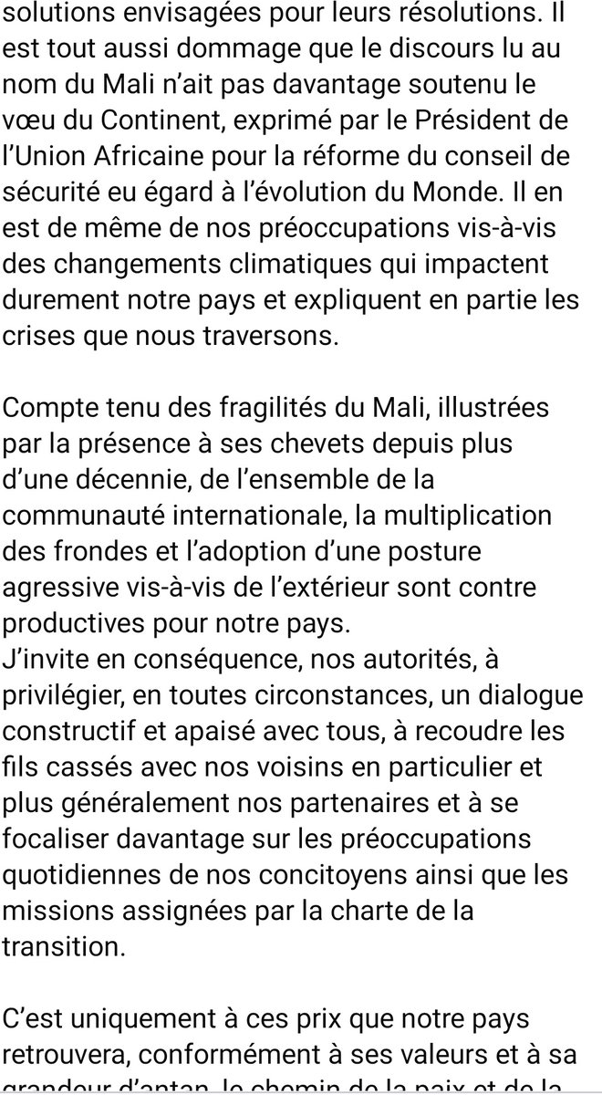 MoussaMaraMali's tweet photo. https://t.co/0jVc2XKGdS