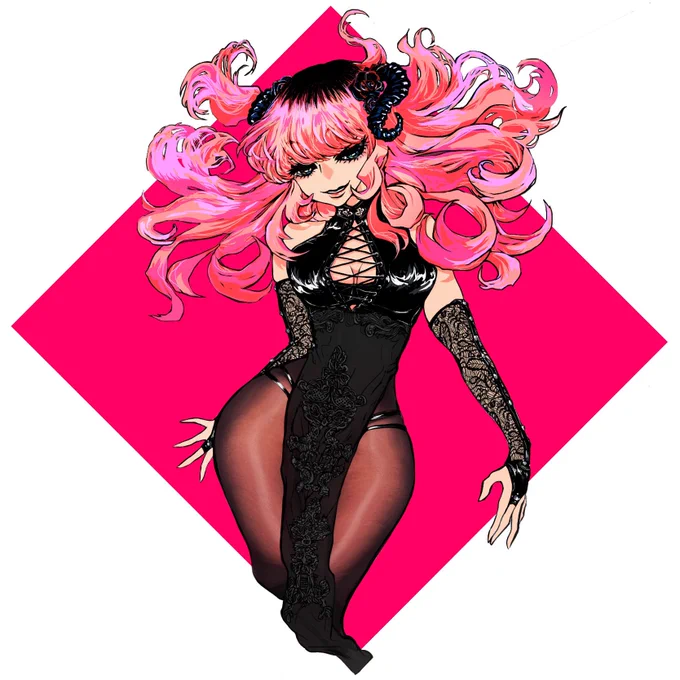 #昼は聖女で夜サキュバス合わせ勝手にFA#レイヤーさんFA 