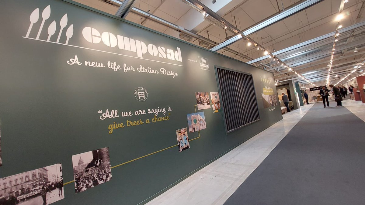 GruppoSaviola's tweet photo. Si è concluso ieri il #MOW, la fiera tedesca dedicata ai professionisti del settore mobile. Noi siamo stati protagonisti con #Composad e le sue soluzioni d’arredo 100% ecologiche. Grazie ai visitatori che sono passati dal nostro stand.
#GruppoSaviola #TheEcoEthicalCompany https://t.co/5R36F3e0b2