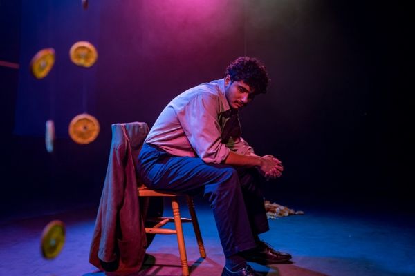 MyTheatreMates's tweet photo. โPowerfully switches between the personal & the publicโ: The two stories featured in #ForAPalestinian at @CamdenPT are beautifully interwoven with a beguiling mixture of humour & political passion, writes @AleksSierz #theatrereviews https://t.co/PfKeGGG7Ea https://t.co/u4XgLOU8cE