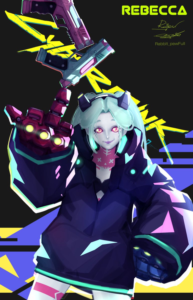 ฝากน้อนRebeccaด้วยนะครับ 🥰🥰🥰
artstation 👇👇
artstation.com/rabbit_pewfull

#CyberpunkEdgerunners #Edgerunners #Cyberpunk2077 #FANART