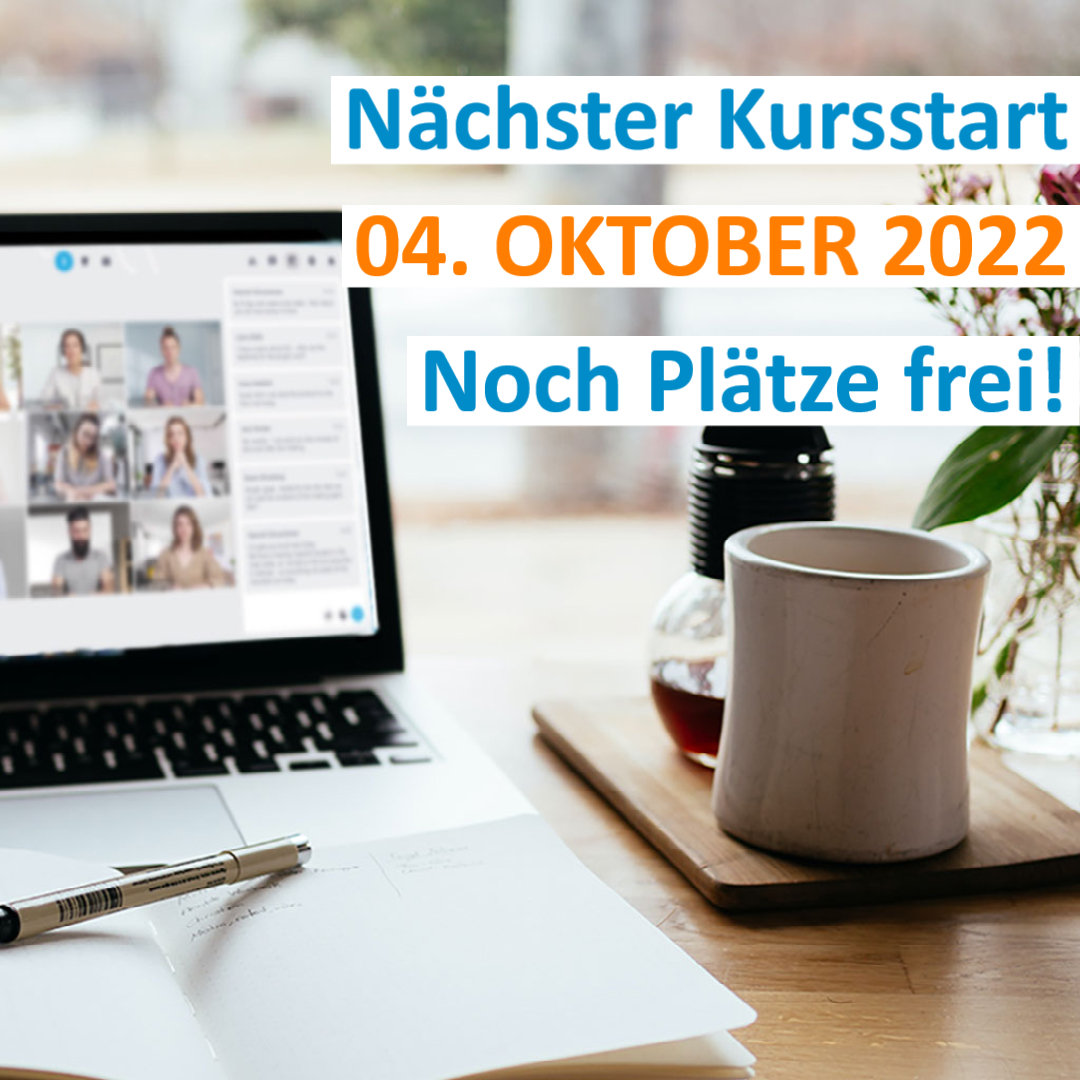 Kursstart am 04.10.2022: Noch Plätze frei!
Rufen Sie uns an, wir beraten Sie gerne: 0800-3456-500
#alfatraining #Weiterbildung  #digitalebildung #zukunftderarbeit #lebenslangeslernen #digitaleslernen #homeoffice #elearning  #learningfromhome #kurs   #bildungsgutschein