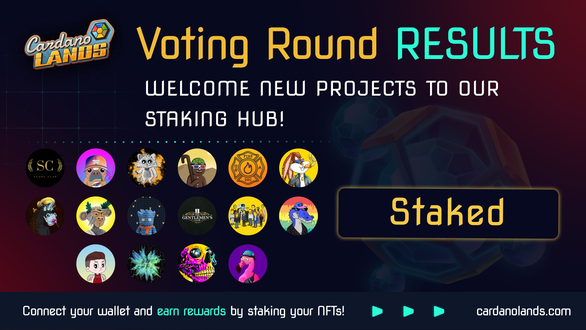 CardanoLands | NFTs DEFI | STAKING on Twitter: 