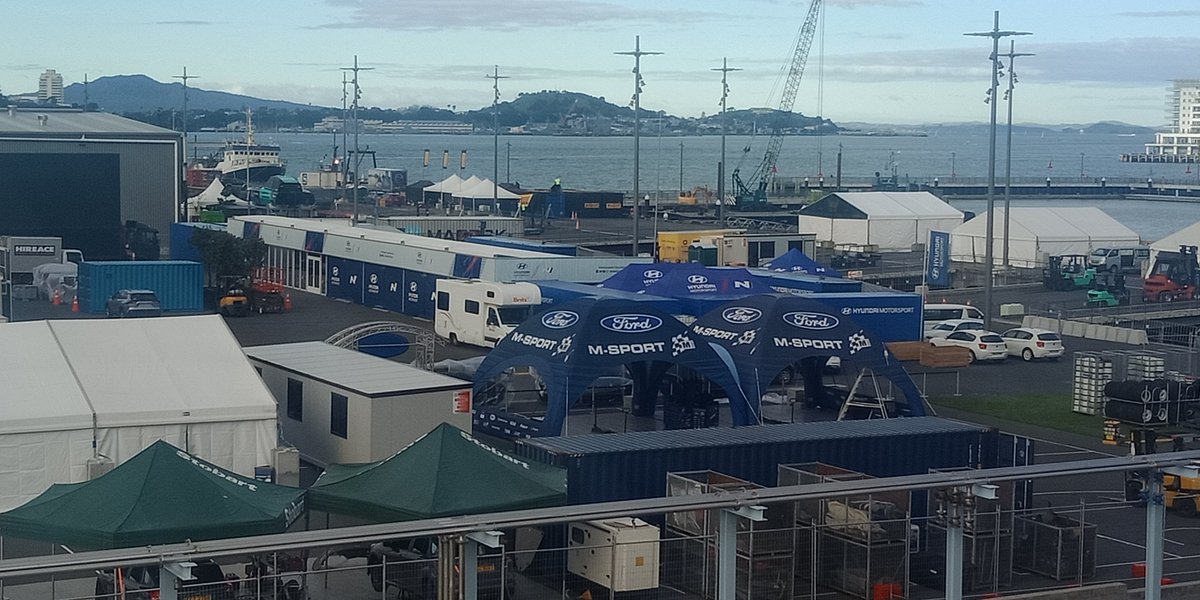 RalliHeartSport's tweet photo. #RallyNewZealand this weekend...some glimpses of the preparation, including #ServicePark #WRC #Motorsport https://t.co/PhWsn62zwS