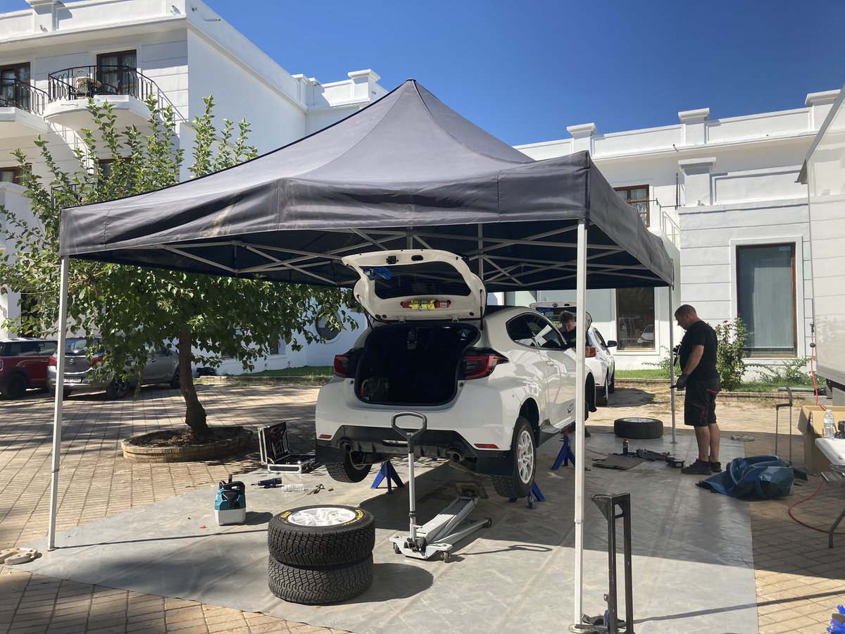 RalliHeartSport's tweet photo. #RallyNewZealand this weekend...some glimpses of the preparation, including #ServicePark #WRC #Motorsport https://t.co/PhWsn62zwS
