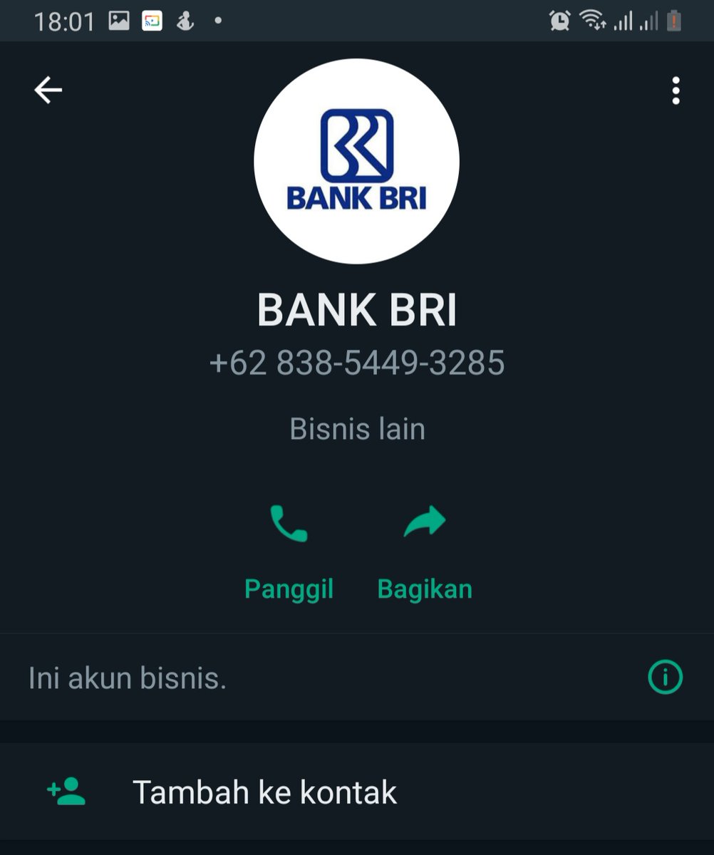 Hati hati lur penipuan mengatas namakan bank bri hampir kena tipu nomer hp untung saya cek terlebih dahulu tadi minta isi formulir utk isi,kedok persetujuan administrasi ikut 6.500 atau 150.000 hati-hati lur nomernya