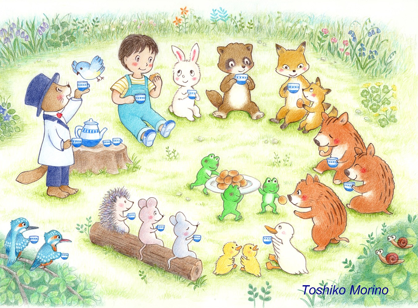 もりのとしこ 絵本 イラスト Toko Morino Twitter