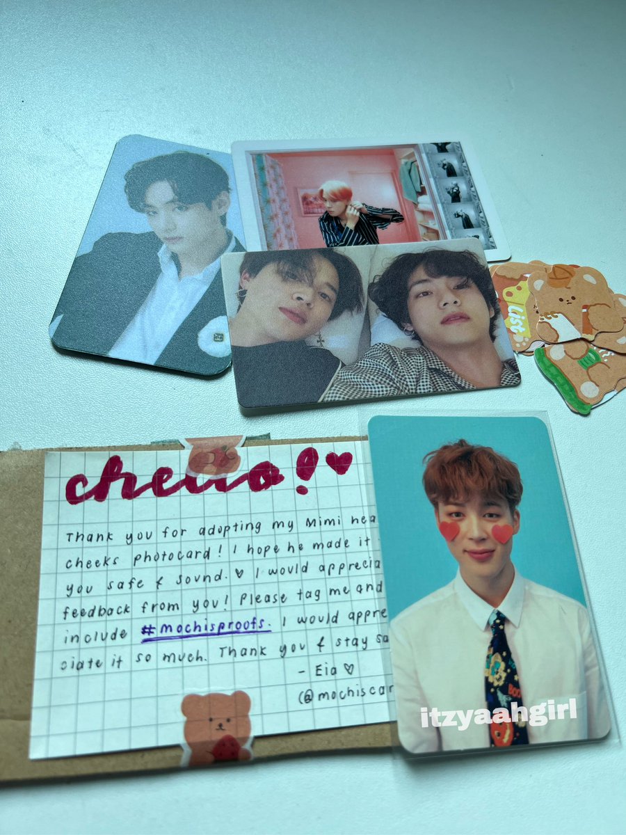 ITZyaahgirl's tweet photo. Hi! @mochiscart :)) thank you so much for letting me adopt your mimi anf f. Jimin came come safe and sound hehe ty also for a vflexi dop <3 #mochisproofs https://t.co/iEuARpcwFv