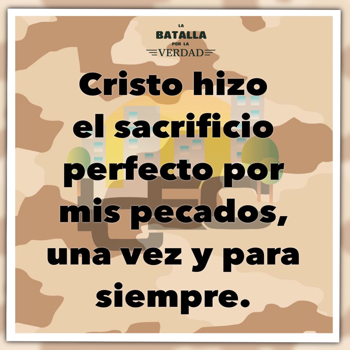 CentroIglesia's tweet photo. Se necesito de un sacrificio santo y sin mancha, el de Jesucristo. 🙌🏻
#labatallaporlaverdad https://t.co/WGz06uk2vW