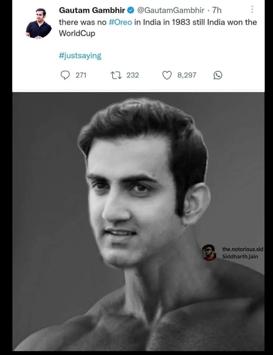 4nupm1's tweet photo. Emotional damage
#justsaying #OreoAgain #WT20 https://t.co/NCxWkta4uM