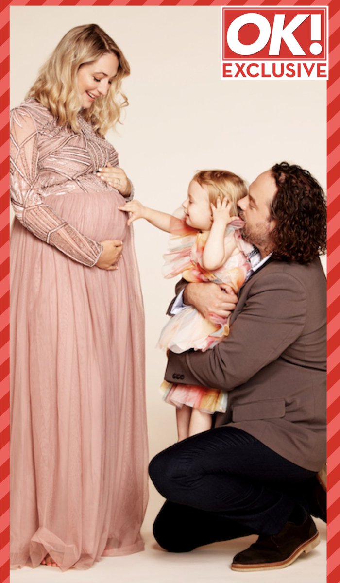 I interviewed my lovely friends @alibastian and @daveomahony. Their pregnancy news - and gorgeous photoshoot - is in this week’s @OK_Magazine.