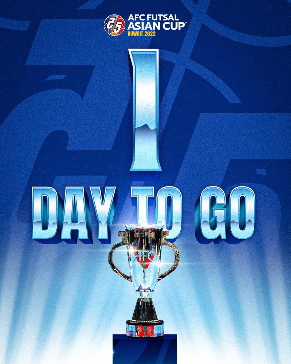 alsamhan5's tweet photo. #ACFutsal2022 begins tomorrow! #welcome in Kuwait 🇰🇼 
#Kuwait #asia
@waffootball @theafcdotcom https://t.co/DunEX4UVNK