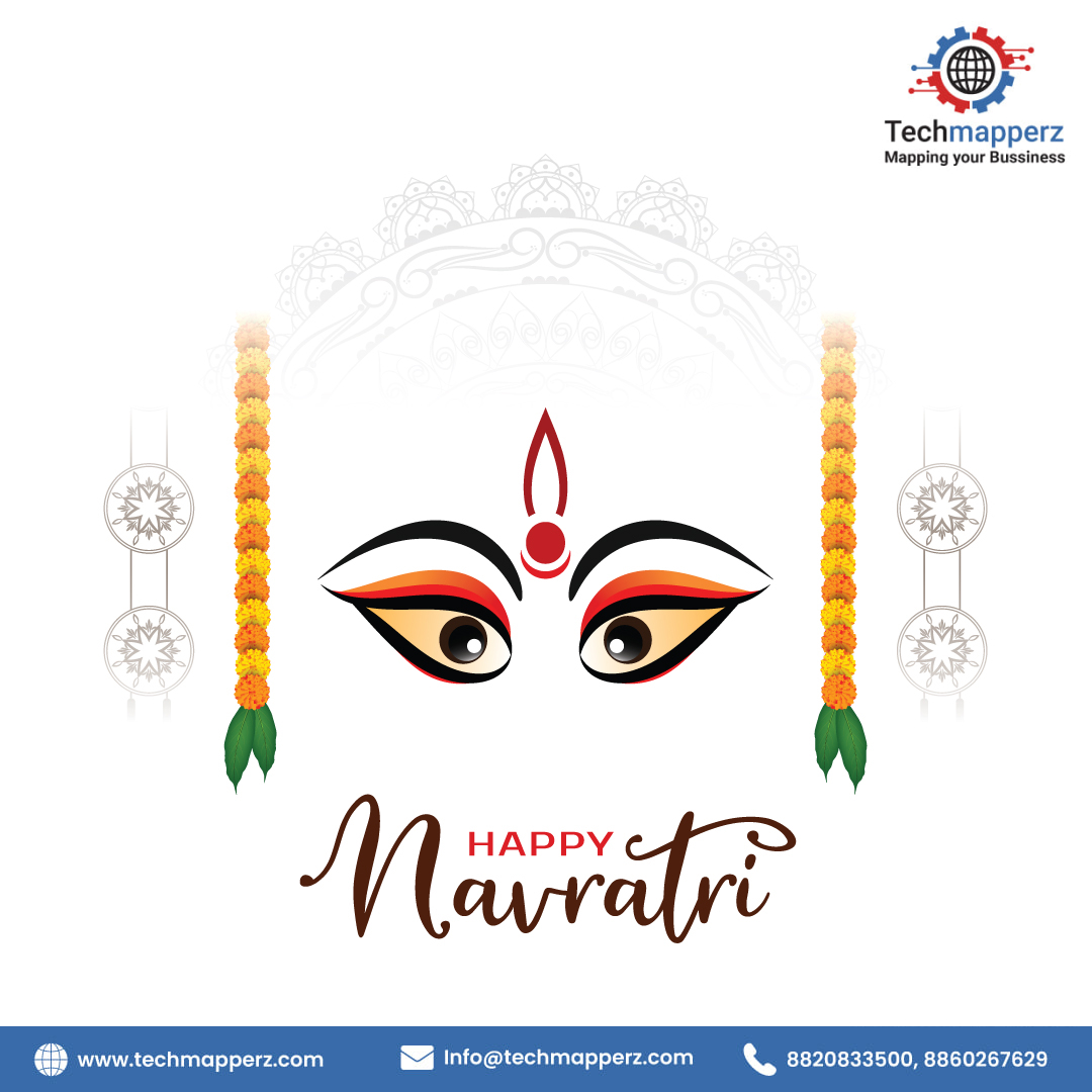 techmapperz's tweet photo. Techmapperz wishes you and your family a very Happy and blessed Navratri.... https://t.co/n1cKbYxZrs