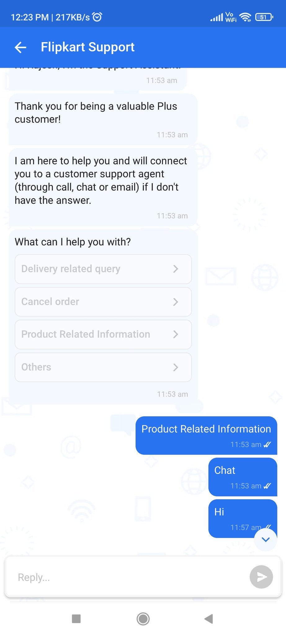 FlipkartSupport on Twitter "Smilerathor We understand your concern