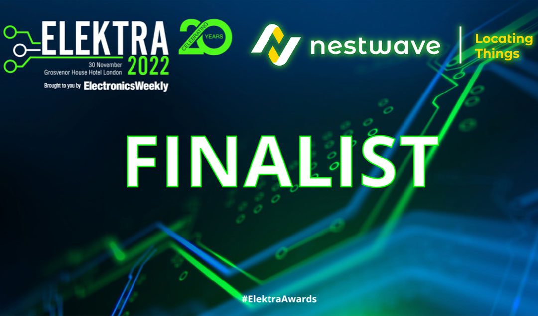 #Nestwave are proud to announce that our NestCore IP &amp; NestCloud technology has been selected as a finalist for IoT Product of the Year in the 2022 #ElektraAwards!

Read more here: bit.ly/3xM0noO
 
#IoT #IoTSolutions #GreenEnergy #Innovation #Tracking #Geolocation
