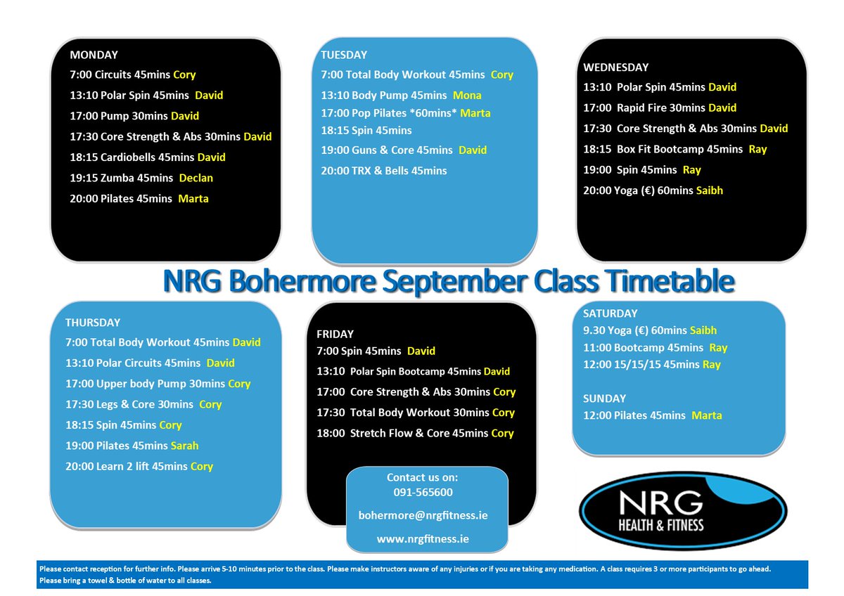 NRG Health & Fitness tweet media