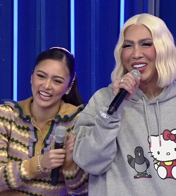 teamKCGofficial's tweet photo. Kimmy and Meme Vice! #ViceKim π
#ShowtimeStayFunny
@vicegandako @prinsesachinita https://t.co/yc3spHKCP0