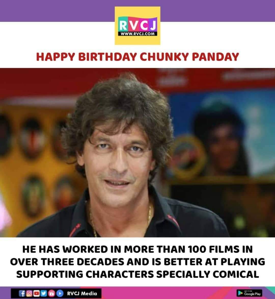 Happy Birthday Chunky Pandey!    